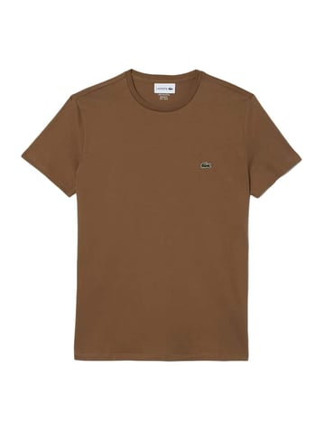 Lacoste heren T-shirt van effen Pima-katoen