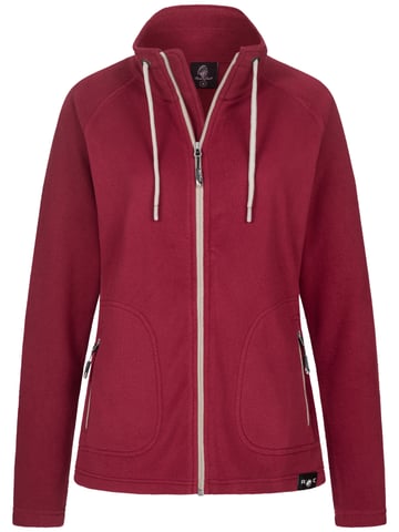 Rock Creek Fleecejacke Weinrot