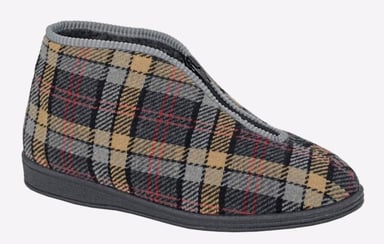 Sleepers Jed II Thermal Zip Bootee Slippers Mens