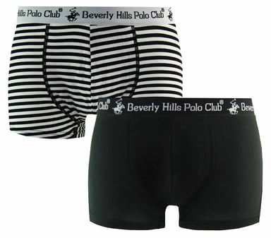 Beverly Hills Polo Club Heren 2-Pack Trunks