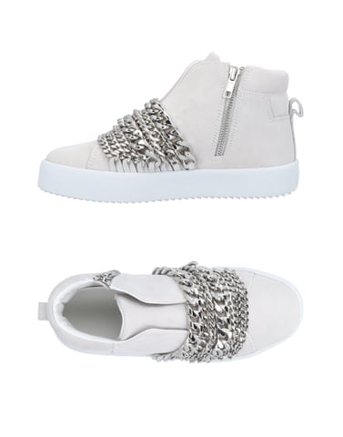 Kendall + Kylie Ivory Leather Sneakers