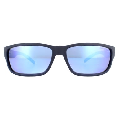 Arnette Zonnebril ZORO AN4271 258722 Matblauw Donkergrijs Spiegel Water Gepolariseerd