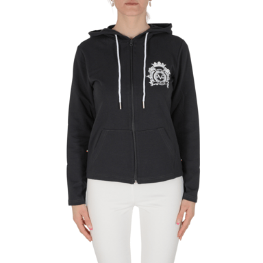 19V69 Italia Womens Hoodie Dark Grey ELEANA HOODIE DARK GREY