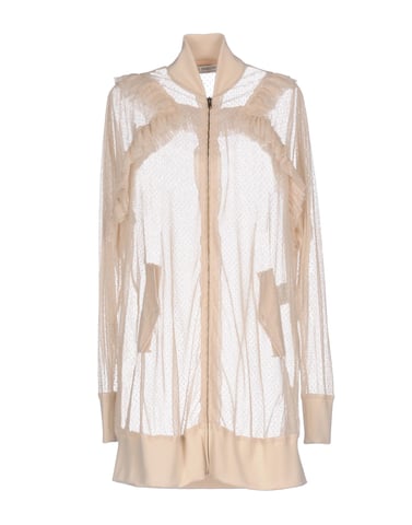 Veronique Branquinho Ivory Cotton Tulle Bomber Jacket