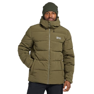 North Ridge Men's Saunter Baffle Water Repellent & Insulated Puffer Jacket with Hood