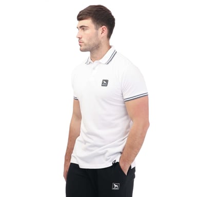 Herenpoloshirt One True Saxon Dixon in Wit