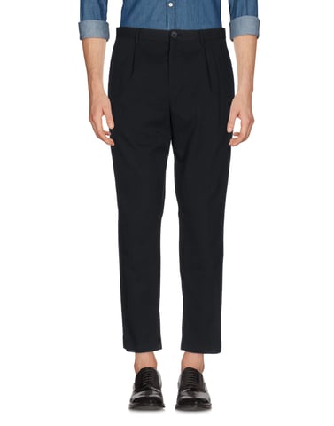 Selected Homme Black Cotton Trousers