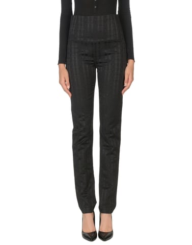 Patrizia Pepe Black Cotton Trousers