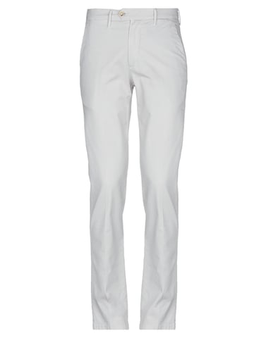 Oaks Light Grey Cotton Tapered Leg Chino Trousers