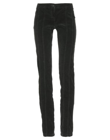 Patrizia Pepe Dark Green Cotton Velvet Trousers