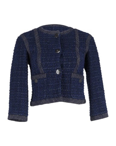 Chanel Avondjas in Marineblauwe Katoen
