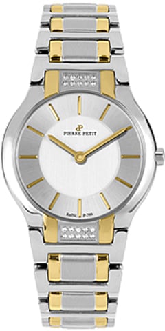 Pierre Petit: Womens Serie Laval Silver Watch