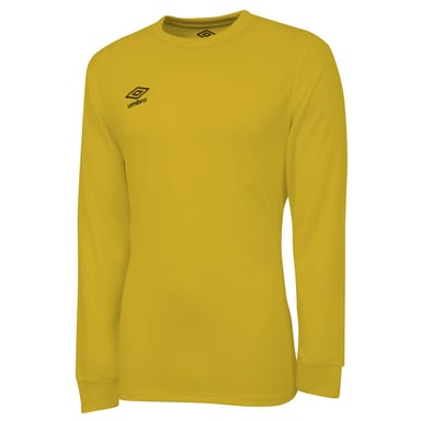 Umbro Heren Club Jersey met lange mouwen (Geel)