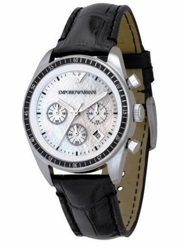 Emporio Armani Dameshorloge Kwarts Zilver