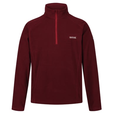 Regatta - Geweldige Outdoor Heren Montes Half Zip Fleece Sweater (Rood)
