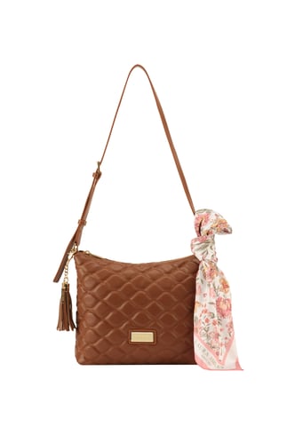 Laura Ashley bruine schoudertas
