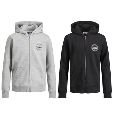 Jack & Jones Junior Boy's Sweat Zip Hood 2 Pack