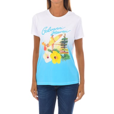 KRISTA GLVSW1127601 dames-T-shirt met ronde hals en korte mouwen