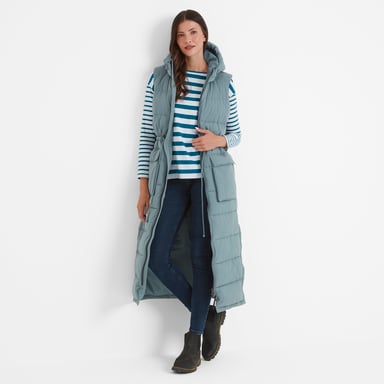 Welham Womens Gilet Mist Grey