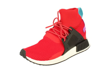 Adidas Nmd_Xr1 Winter Mens Hi Top Red Trainers