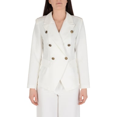 19V69 Italia Womens Jacket White GIACCA MARA BIANCO