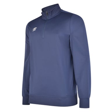 Umbro Heren Club Essential Half Zip Sweatshirt (Donkere marine)