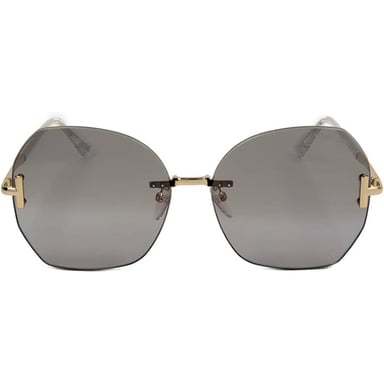 Tom Ford Ft0810 K 32C Asian Fit gouden zonnebril