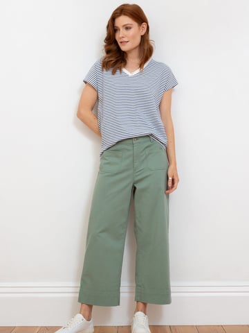 Kite Clothing Evershot Wide Leg Twill Crops Sage