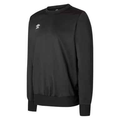 Umbro Kinder/Kinder Polyester Sweatshirt (Zwart)
