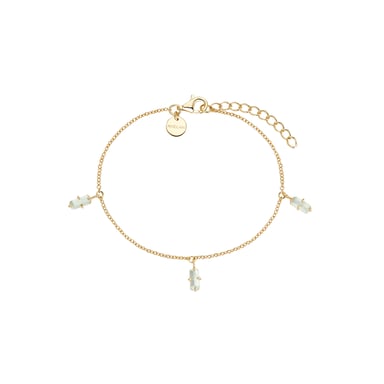 NOELANI Armband voor dames, sterling zilver 925 verguld