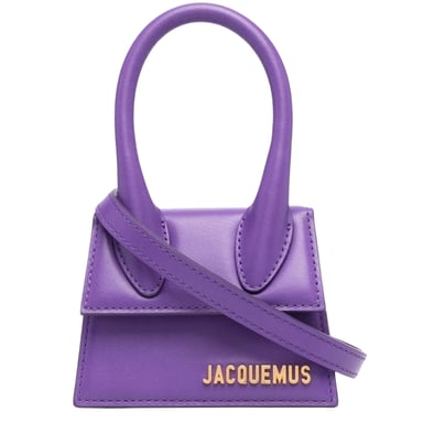 Jacquemus Le Chiquito paarse minitas
