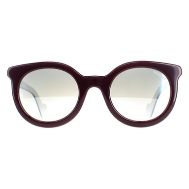 Moncler Ronde Dames Bordeaux Smoke Mirror ML0015