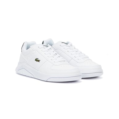 Lacoste Game Advance 0722 1 Junior Wit/Donkergroen Sportschoenen