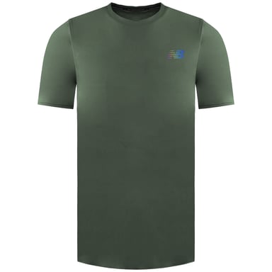 New Balance Q Speed Jacquard Heren Groen T-Shirt