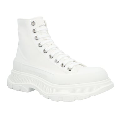 Alexander McQueen Tread Slick Boot in White