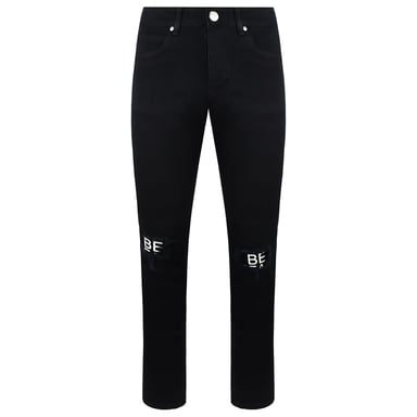 Criminal Damage Real Heren Zwarte Jeans