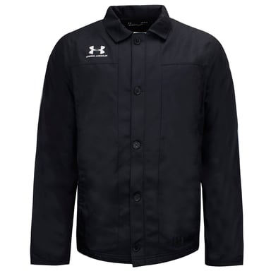 Under Armour Heren Accelerate Touchline Button Up Jas Zwart 1328072 001