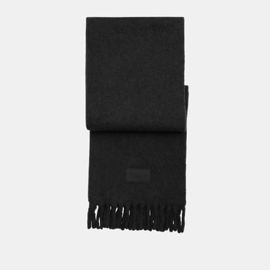 Coach Rubber Patch Brushed Muffler