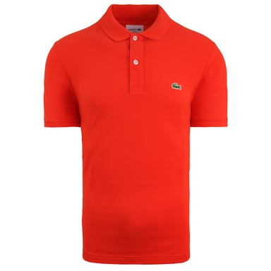 Lacoste Klassiek Slim Fit Heren Rood Poloshirt