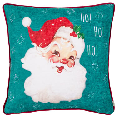 Evans Lichfield Vintage Santa Geprinte Kussenhoes
