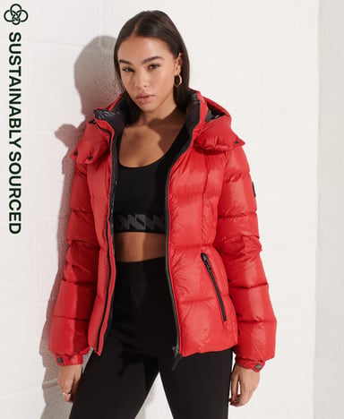 SUPERDRY Mountain donsjas met capuchon