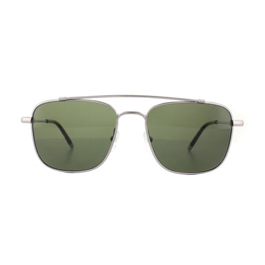 Calvin Klein Zonnebril CK2150S 060 Gunmetal Zilver Donkergroen Verloop