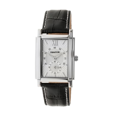 Heritor automatisch Frederick lederen band horloge