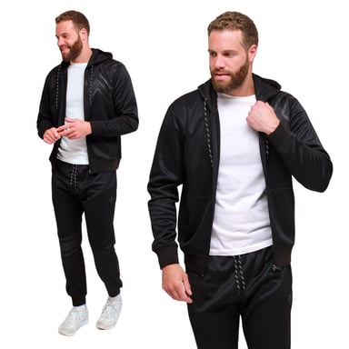 Mens Kam Two Piece Tracksuit Hoodie & Jogger Set
