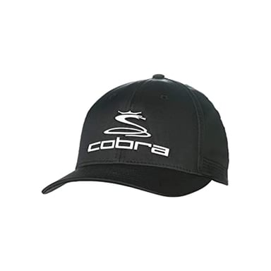 Cobra Pro Tour Flexit Heren Zwart Golf Cap