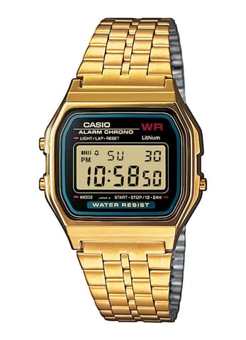 Casio Retro Unisex Gouden Horloge A159WGEA-1EF