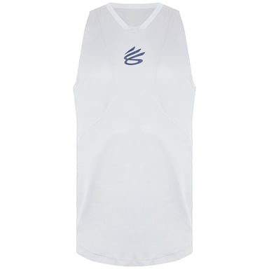 Under Armour x Stephen Curry Heren Witte Performance Tank Top