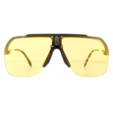 Carrera Zonnebril 1031/S 71c/Et Zwart Geel Goud Mirror