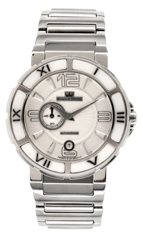 Yonger Silver Stainless Steel Band Watch