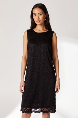 Sleeveless Lace Dress